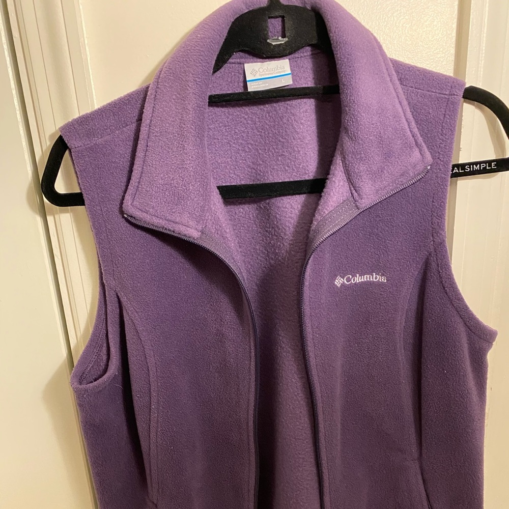 Columbia Fleece Vest  Size L